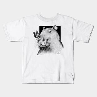 Kind Capybara Kids T-Shirt